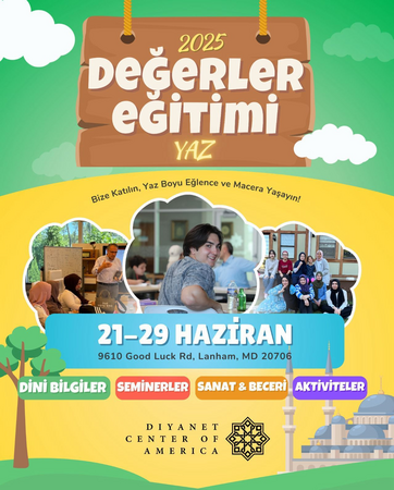 2025 Degerler Egitimi - Diyanet Center America